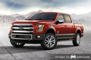 Insurance quote for Ford F-150 in Minneapolis