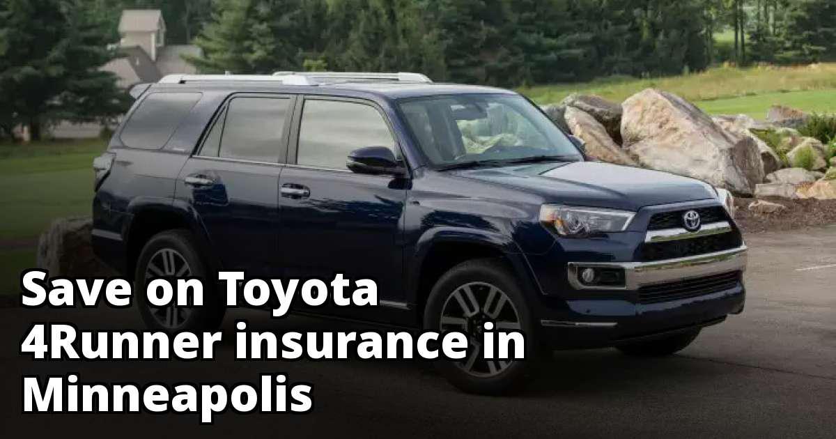 Best Toyota 4Runner Insurance in Minneapolis, MN